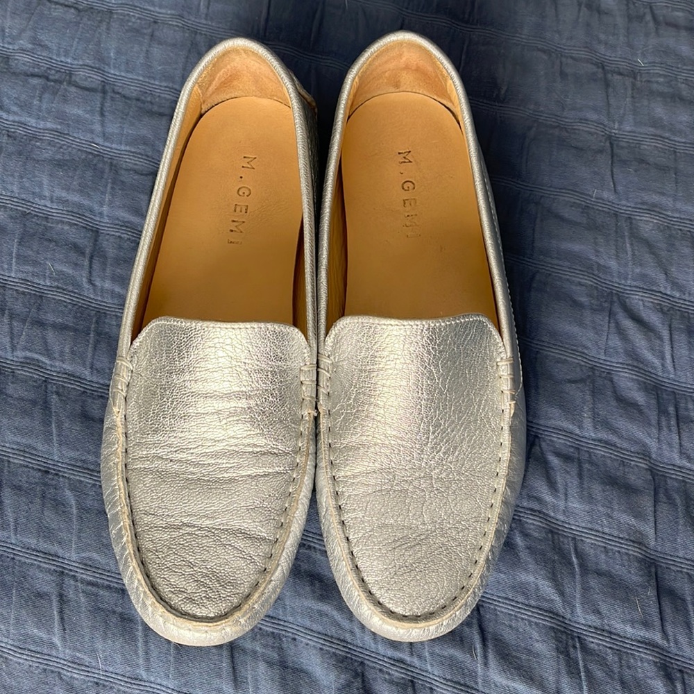 Hand-stitched Italian driving moc, by M. Gemi